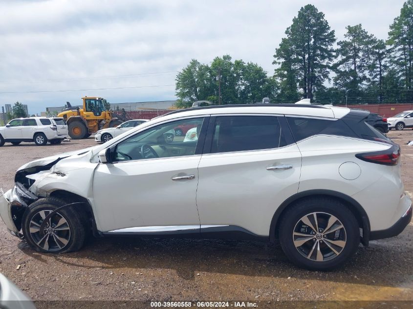 2019 Nissan Murano Sv VIN: 5N1AZ2MJ2KN143672 Lot: 39560558
