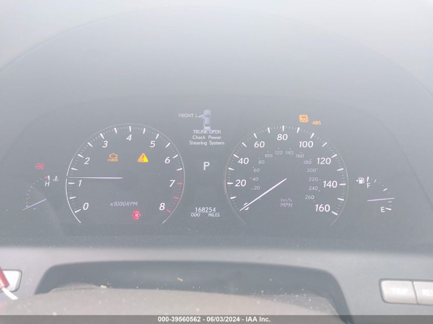 2008 Lexus Ls 460 VIN: JTHBL46F085054558 Lot: 39560562