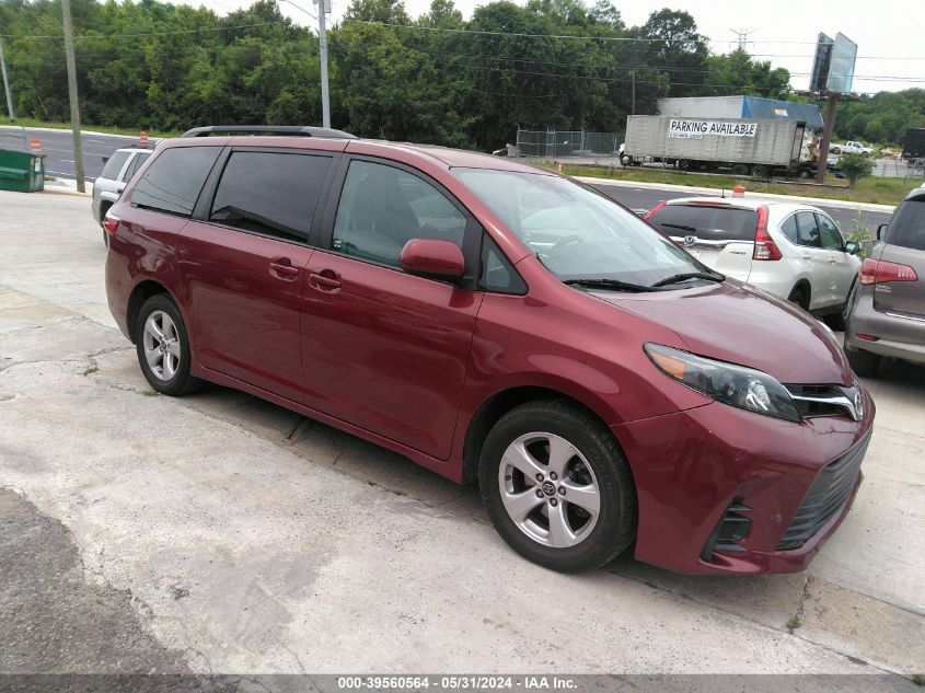 2018 Toyota Sienna Le VIN: 5TDKZ3DC1JS912932 Lot: 39560564