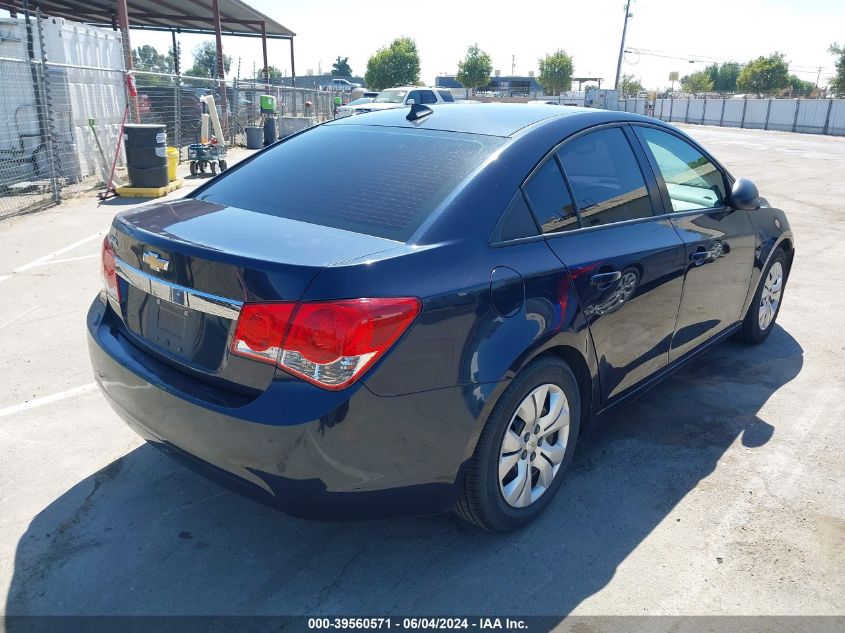 2014 Chevrolet Cruze Ls Auto VIN: 1G1PA5SG9E7130465 Lot: 39560571