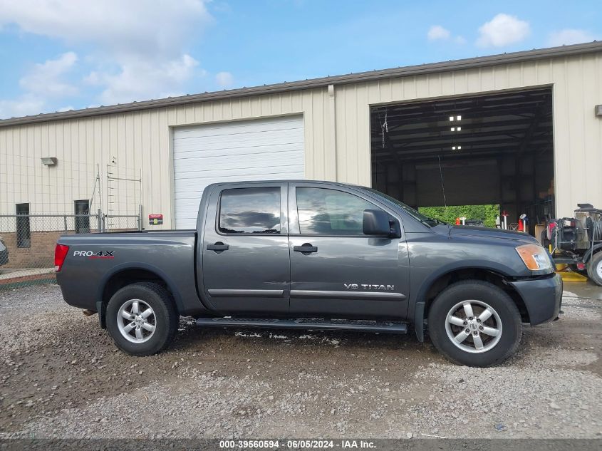 2012 Nissan Titan Pro-4X VIN: 1N6BA0ECXCN306863 Lot: 39560594