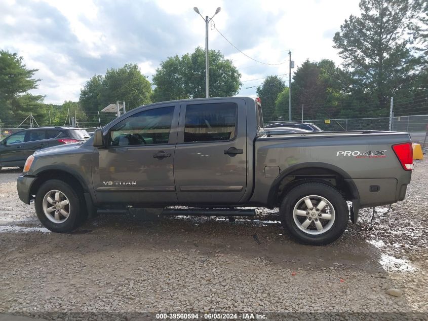 2012 Nissan Titan Pro-4X VIN: 1N6BA0ECXCN306863 Lot: 39560594