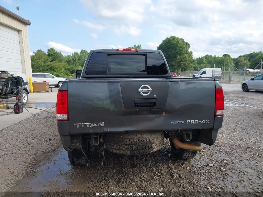 2012 Nissan Titan Pro-4X VIN: 1N6BA0ECXCN306863 Lot: 39560594