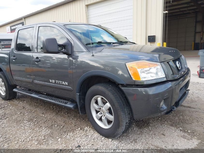 2012 Nissan Titan Pro-4X VIN: 1N6BA0ECXCN306863 Lot: 39560594