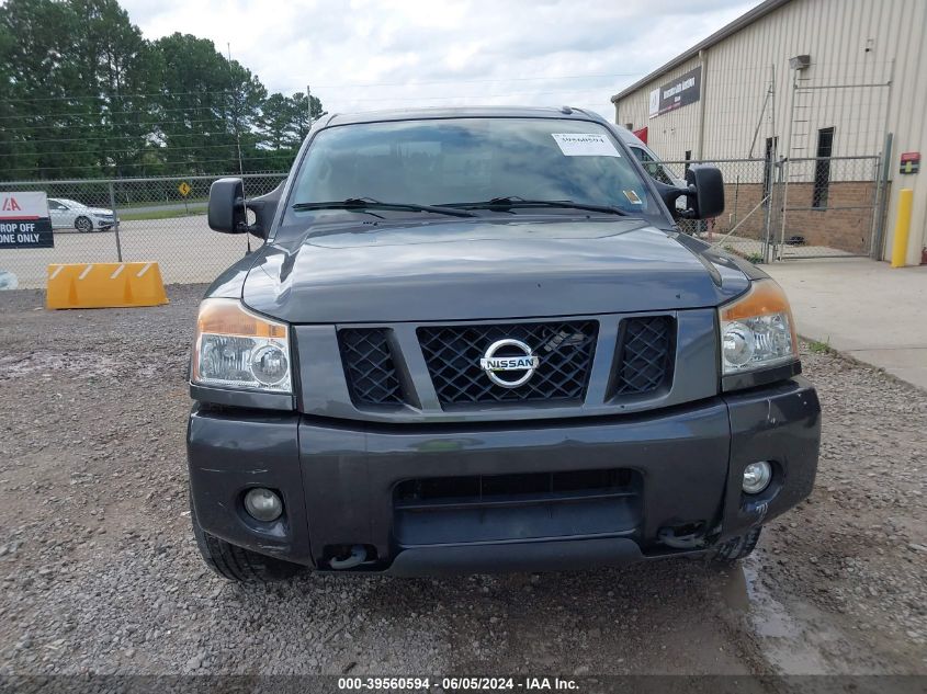 2012 Nissan Titan Pro-4X VIN: 1N6BA0ECXCN306863 Lot: 39560594