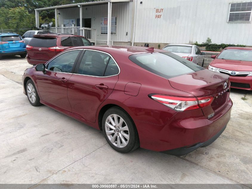 2020 Toyota Camry Le VIN: 4T1C11AK6LU911880 Lot: 39560597