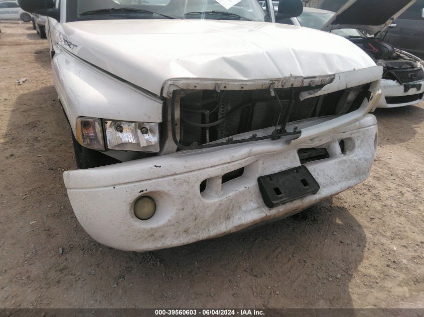 1999 Dodge Ram 1500 St VIN: 1B7HC13Z9X1537951 Lot: 39560603