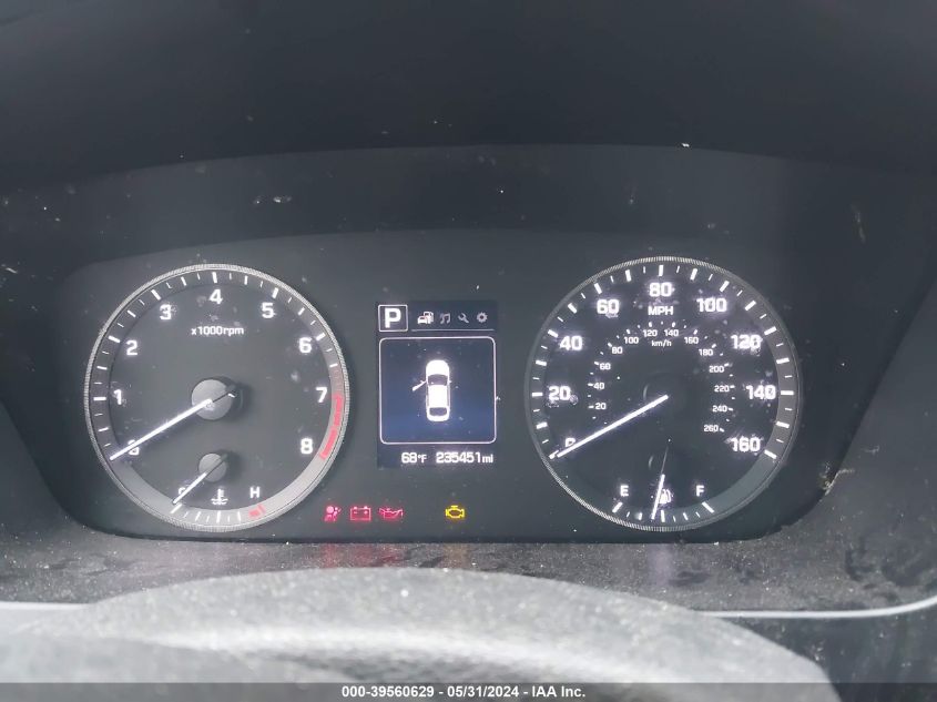 2015 Hyundai Sonata Se VIN: 5NPE24AF7FH176100 Lot: 39560629