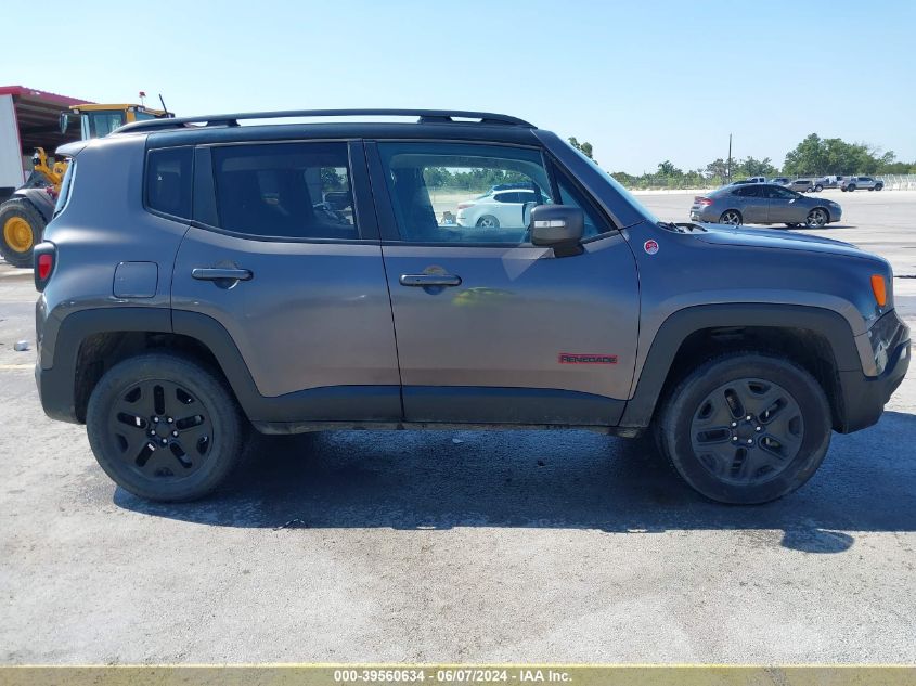 2018 Jeep Renegade Trailhawk 4X4 VIN: ZACCJBCB9JPH76979 Lot: 39560634