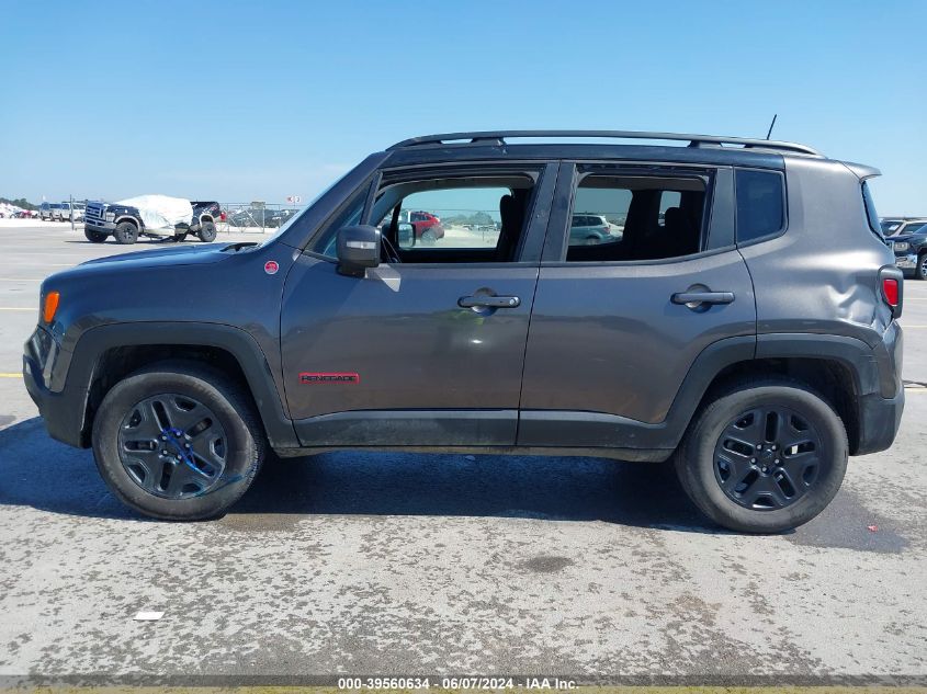 2018 Jeep Renegade Trailhawk 4X4 VIN: ZACCJBCB9JPH76979 Lot: 39560634