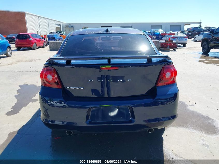 2013 Dodge Avenger Se V6 VIN: 1C3CDZAG3DN769493 Lot: 39560653
