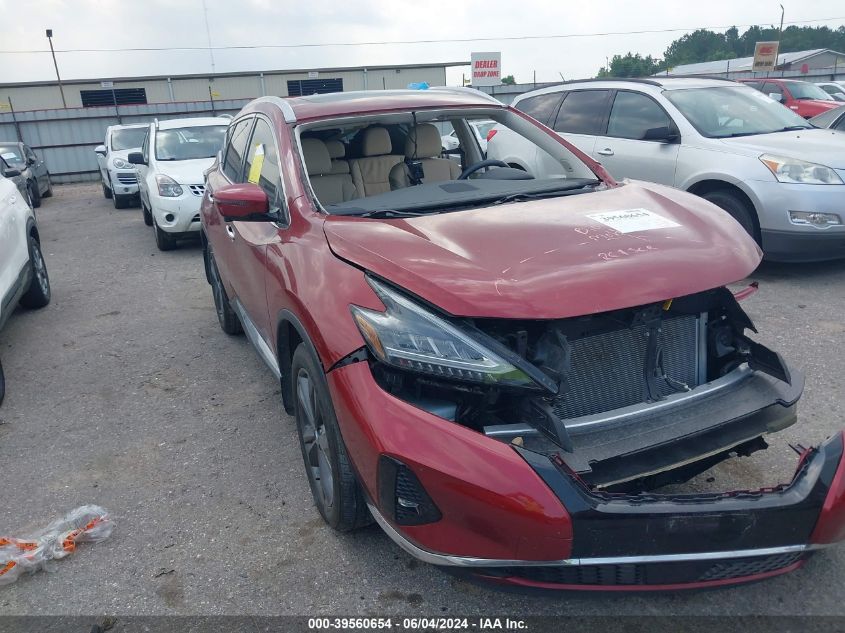 2020 Nissan Murano Platinum Fwd VIN: 5N1AZ2DJXLN171978 Lot: 39560654