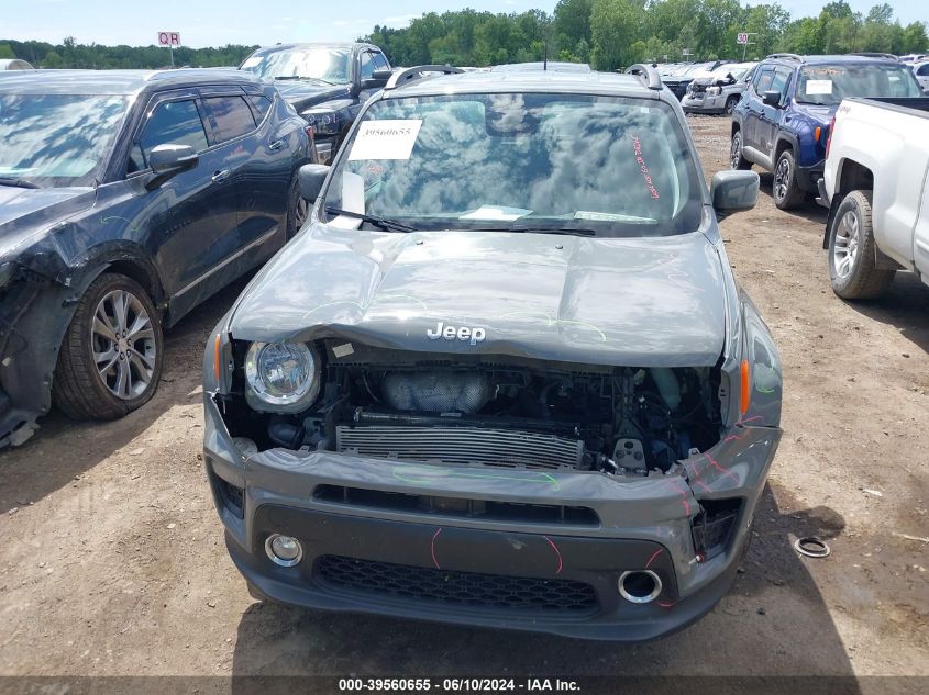 2020 Jeep Renegade Latitude Fwd VIN: ZACNJABB3LPL33425 Lot: 39560655