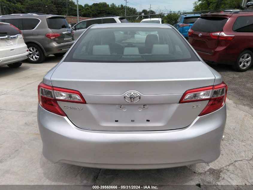 2014 Toyota Camry Le VIN: 4T4BF1FK3ER342968 Lot: 39560666