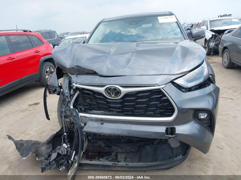 2023 Toyota Highlander Le VIN: 5TDKDRAH5PS524502 Lot: 39560672