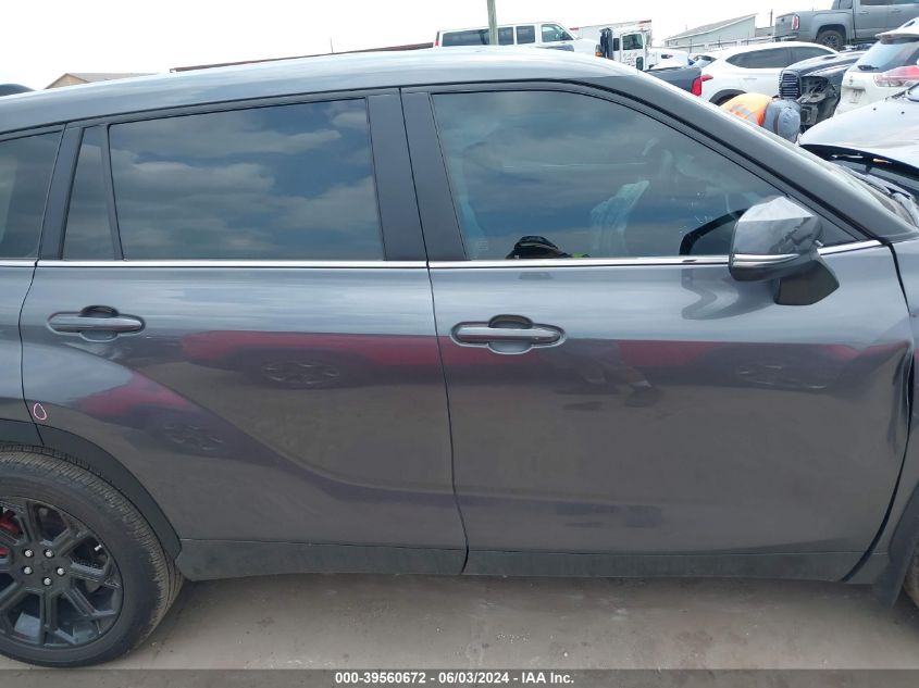 2023 Toyota Highlander Le VIN: 5TDKDRAH5PS524502 Lot: 39560672