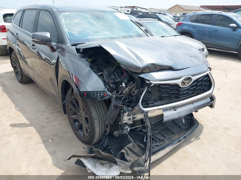 2023 Toyota Highlander Le VIN: 5TDKDRAH5PS524502 Lot: 39560672