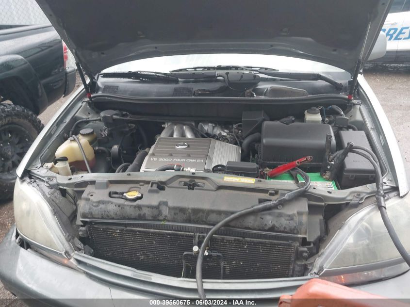 2000 Lexus Rx 300 VIN: JT6GF10U6Y0060616 Lot: 39560675