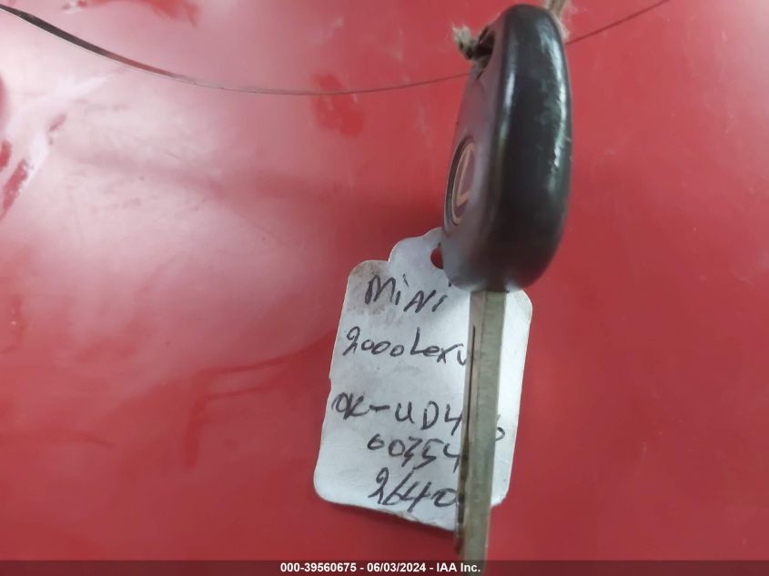 2000 Lexus Rx 300 VIN: JT6GF10U6Y0060616 Lot: 39560675