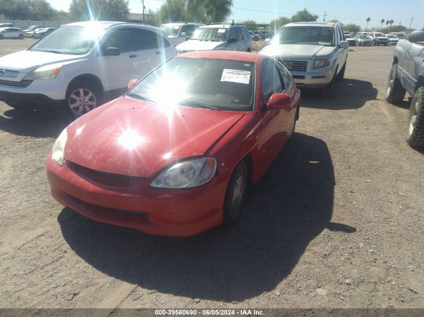 2002 Honda Insight Cvt VIN: JHMZE14792T001847 Lot: 39560690