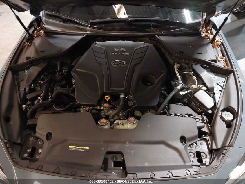 2023 Infiniti Q50 Red Sport 400 Awd VIN: JN1FV7DR0PM590512 Lot: 39560702