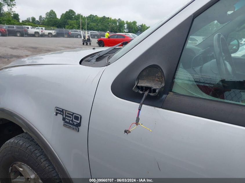 2002 Ford F-150 Lariat/Xlt VIN: 1FTRW08L52KD30826 Lot: 39560707