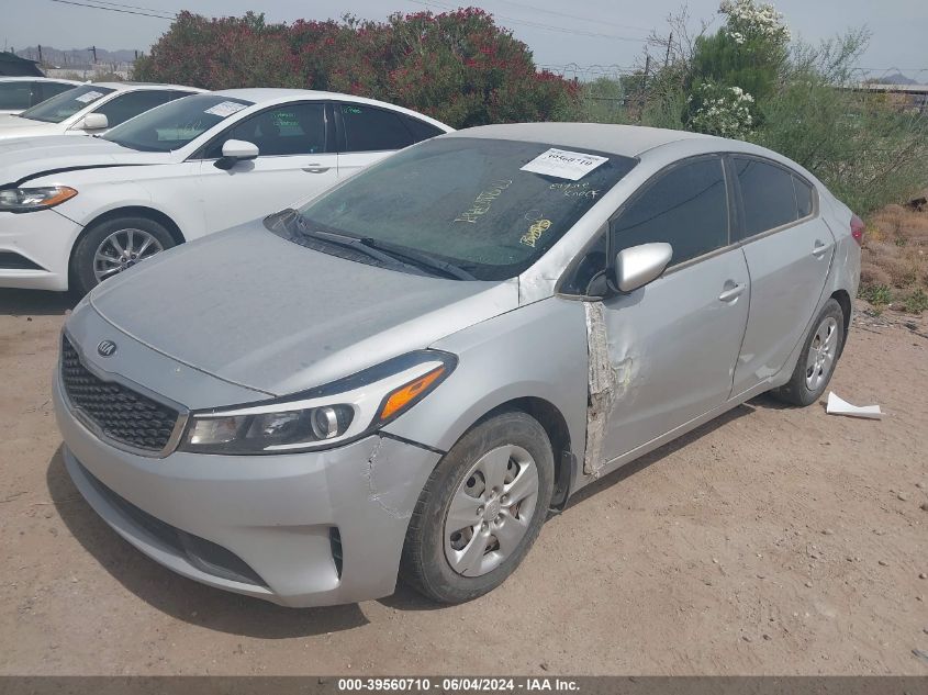 2017 Kia Forte Lx VIN: 3KPFK4A70HE141242 Lot: 39560710