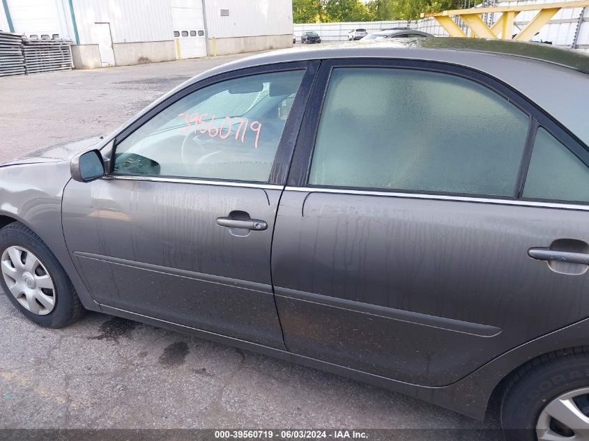 2004 Toyota Camry Le VIN: 4T1BE32K34U845798 Lot: 39560719