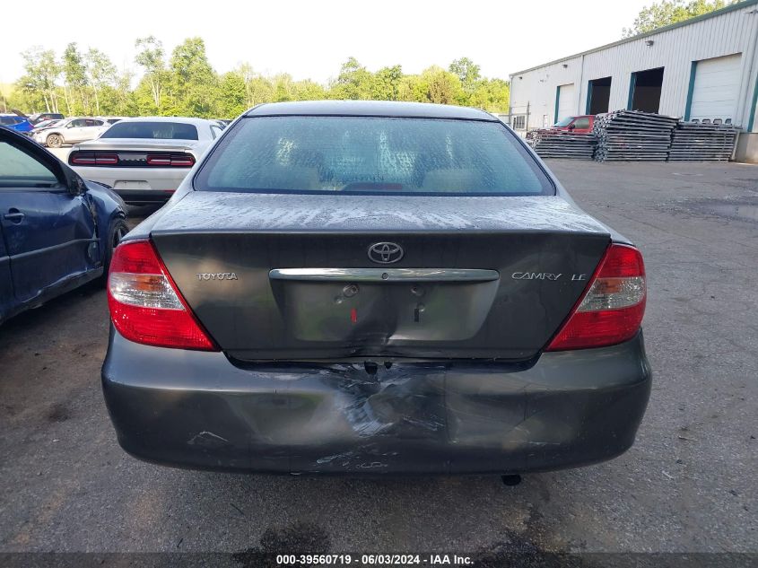 2004 Toyota Camry Le VIN: 4T1BE32K34U845798 Lot: 39560719