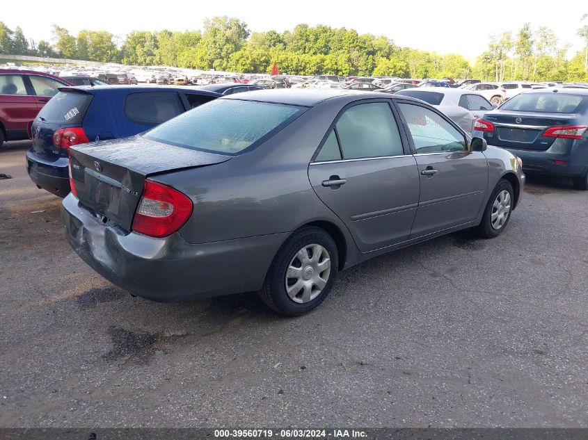 2004 Toyota Camry Le VIN: 4T1BE32K34U845798 Lot: 39560719