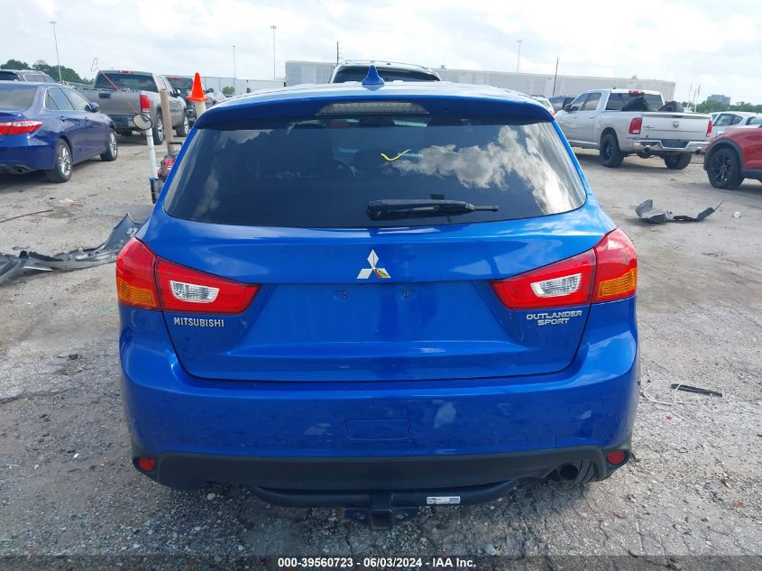 2017 Mitsubishi Outlander Sport 2.0 Es VIN: JA4AP3AUXHZ004111 Lot: 39560723