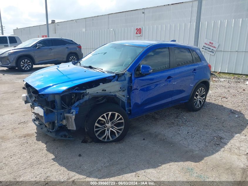 2017 Mitsubishi Outlander Sport 2.0 Es VIN: JA4AP3AUXHZ004111 Lot: 39560723