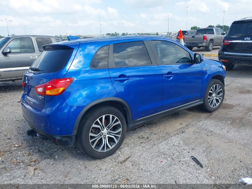 2017 Mitsubishi Outlander Sport 2.0 Es VIN: JA4AP3AUXHZ004111 Lot: 39560723