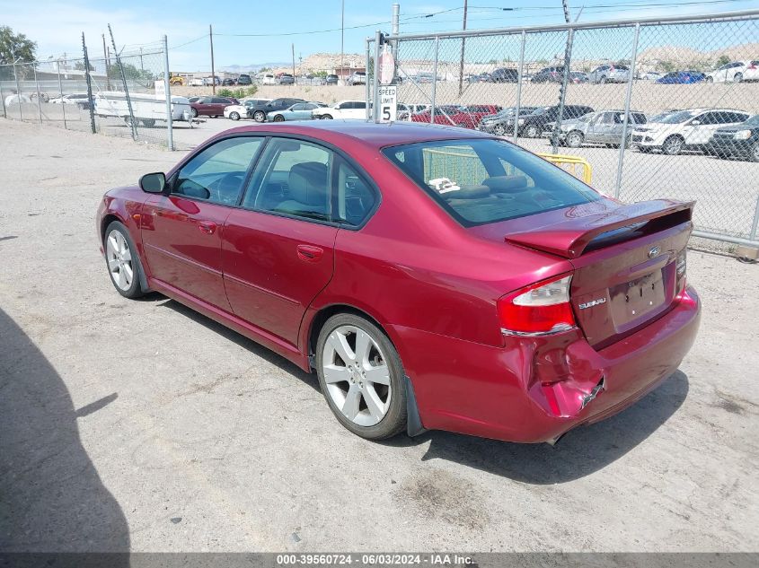 2009 Subaru Legacy 3.0R VIN: 4S3BL846394217819 Lot: 39560724