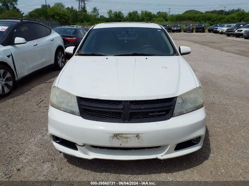 2011 Dodge Avenger Lux VIN: 1B3BD2FB1BN514044 Lot: 39560731