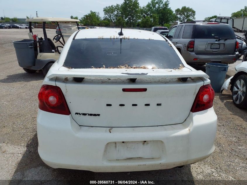 2011 Dodge Avenger Lux VIN: 1B3BD2FB1BN514044 Lot: 39560731