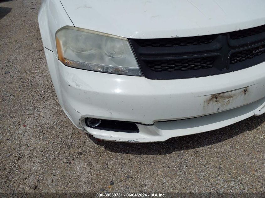 2011 Dodge Avenger Lux VIN: 1B3BD2FB1BN514044 Lot: 39560731