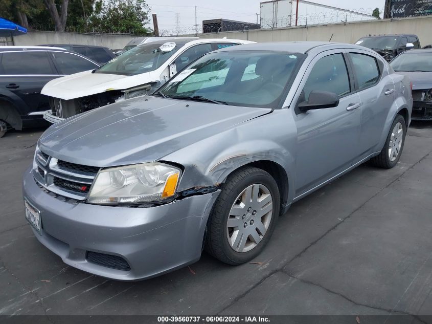 2014 Dodge Avenger Se VIN: 1C3CDZABXEN202915 Lot: 39560737