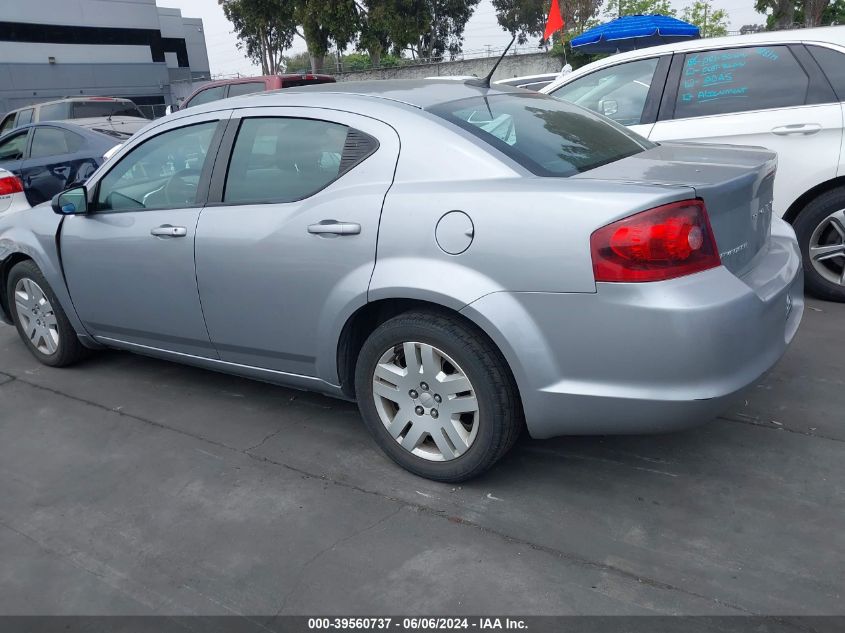 2014 Dodge Avenger Se VIN: 1C3CDZABXEN202915 Lot: 39560737