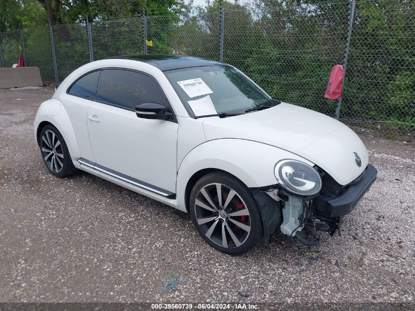 2012 Volkswagen Beetle 2.0T Turbo VIN: 3VWVA7AT7CM638913 Lot: 39560739