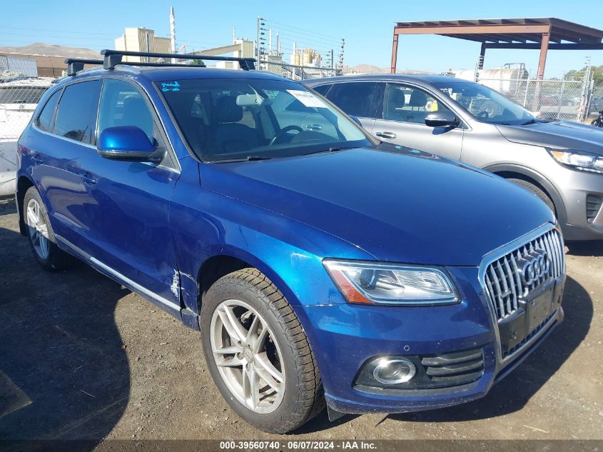 2014 Audi Q5 2.0T Premium VIN: WA1LFAFP9EA055466 Lot: 39560740