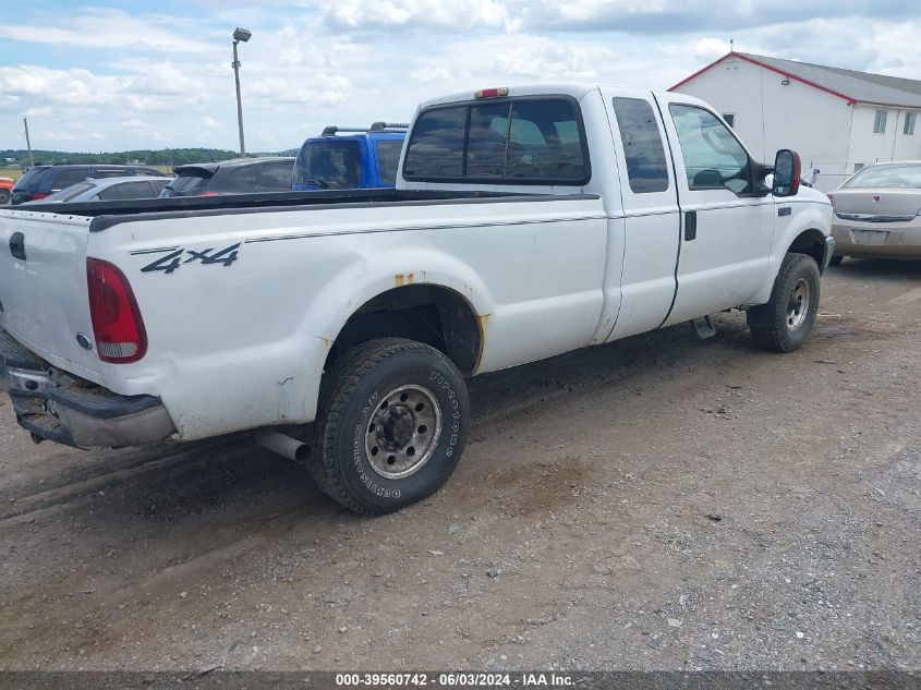 2004 Ford F-250 Super Duty VIN: 1FTNX21L94EA64617 Lot: 39560742