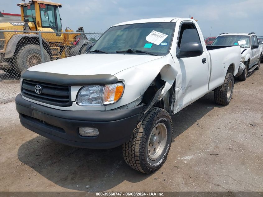 2001 Toyota Tundra VIN: 5TBJN32111S162028 Lot: 39560747