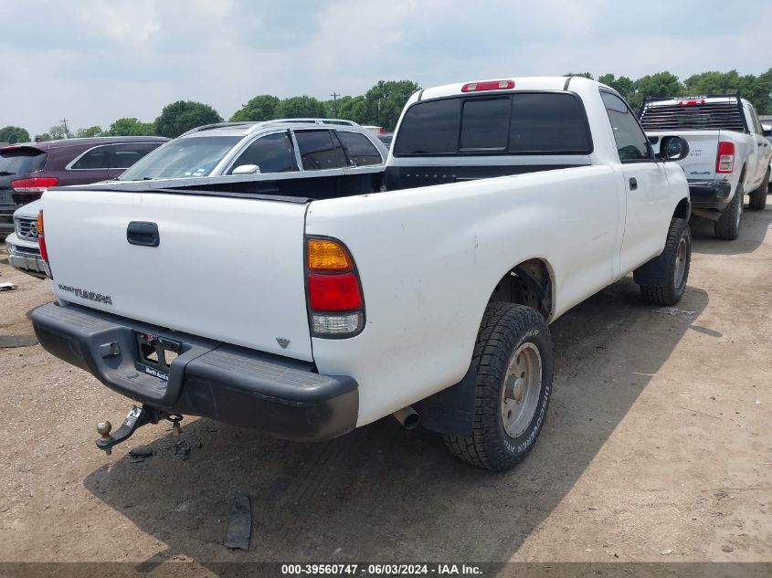 2001 Toyota Tundra VIN: 5TBJN32111S162028 Lot: 39560747