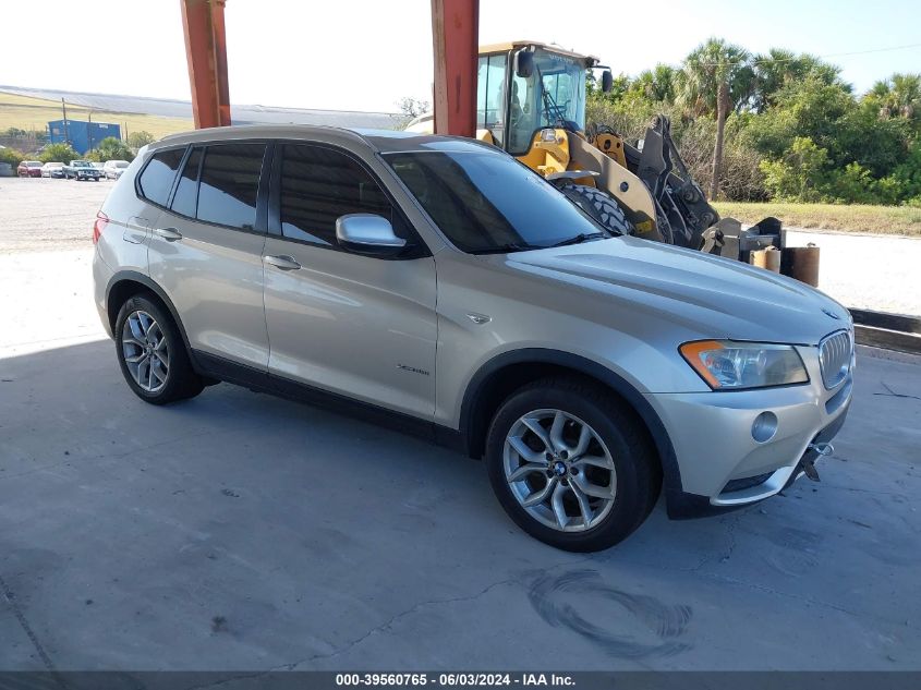 2013 BMW X3 xDrive28I VIN: 5UXWX9C5XD0A30728 Lot: 39560765