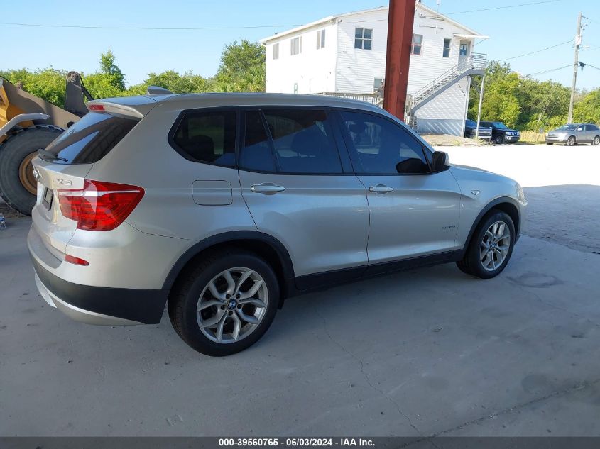 2013 BMW X3 xDrive28I VIN: 5UXWX9C5XD0A30728 Lot: 39560765