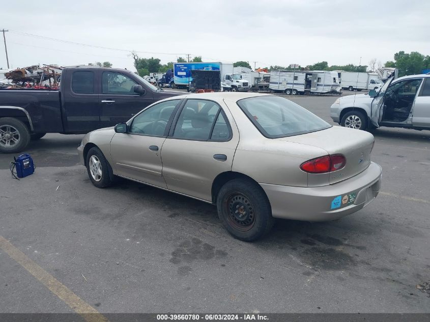 2002 Chevrolet Cavalier VIN: 1G1JC524027371848 Lot: 39560780