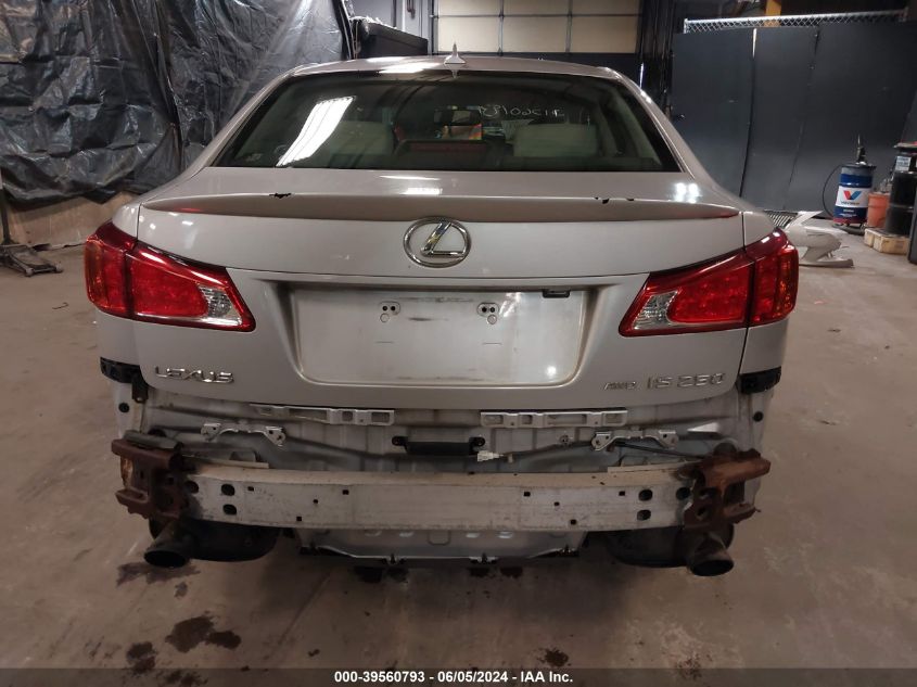 2010 Lexus Is 250 VIN: JTHCF5C25A5039479 Lot: 39560793