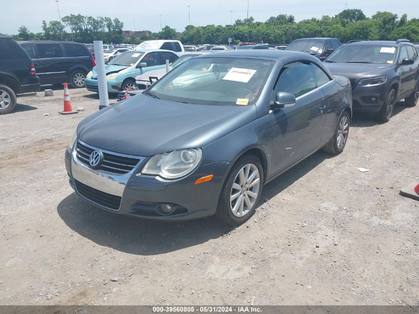 2007 Volkswagen Eos 2.0T VIN: WVWBA71F37V052950 Lot: 39560805