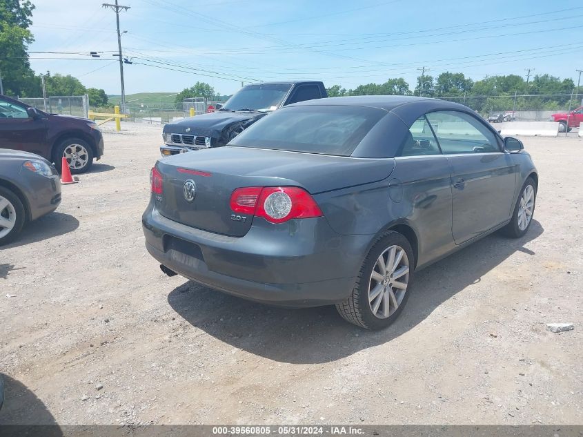 2007 Volkswagen Eos 2.0T VIN: WVWBA71F37V052950 Lot: 39560805